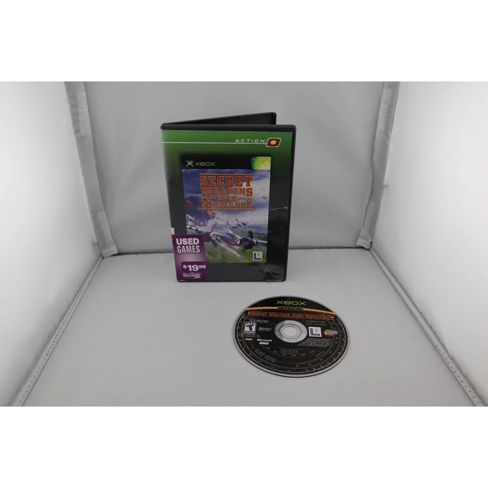 Secret Weapons Over Normandy Microsoft Xbox 2003 Game Only Tested Hollywood Vide